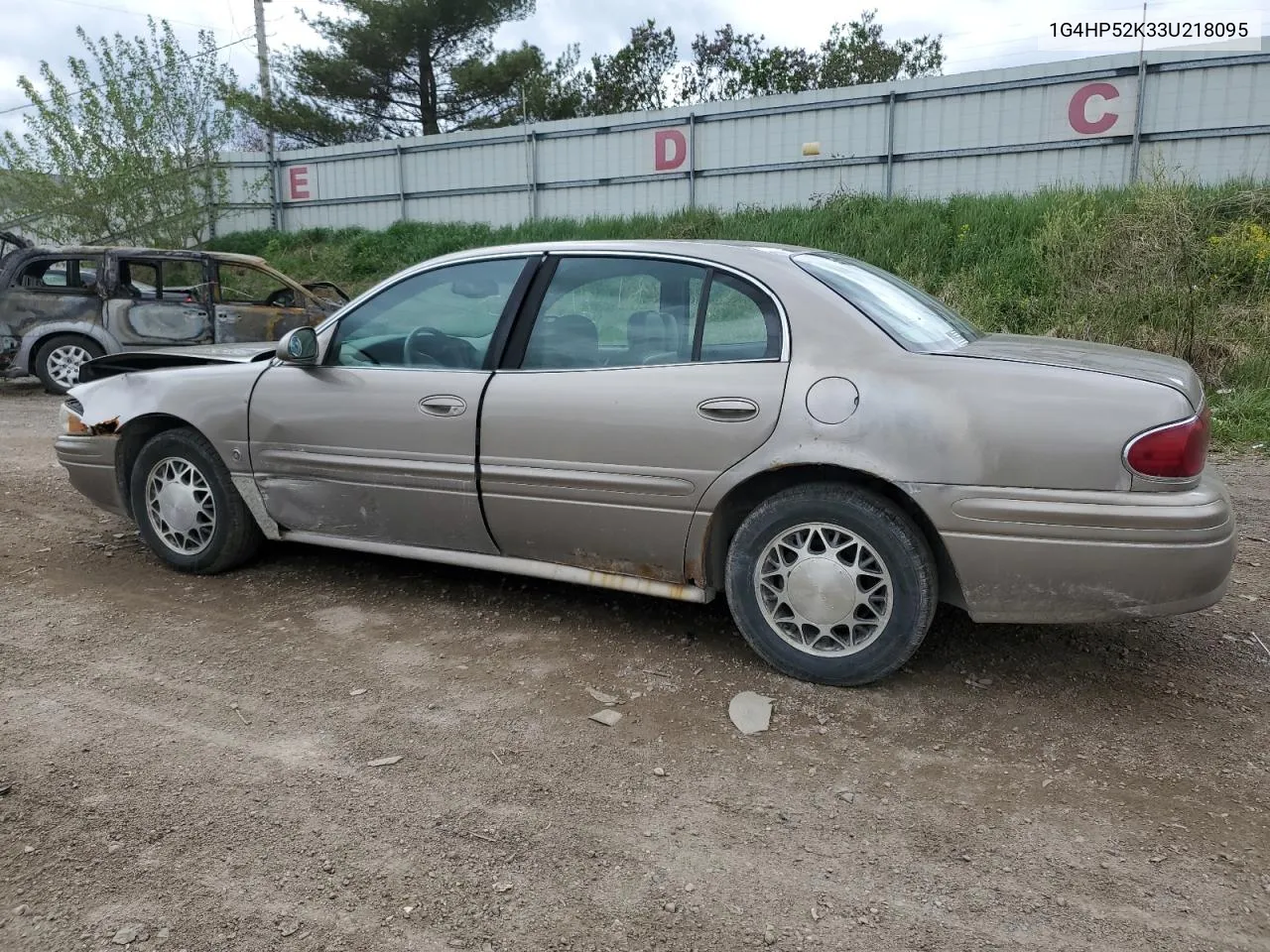 2003 Buick Lesabre Custom VIN: 1G4HP52K33U218095 Lot: 52813024