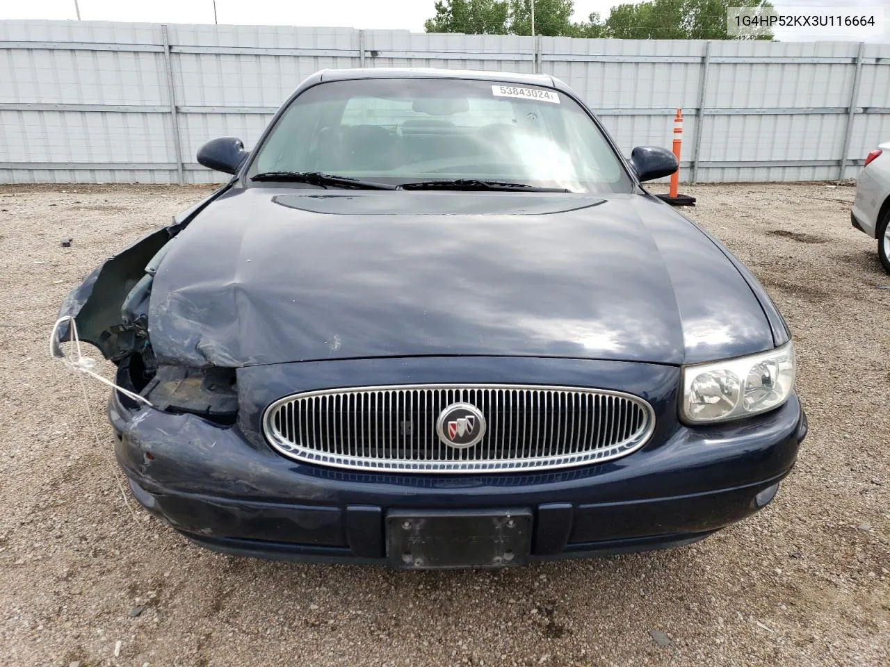 2003 Buick Lesabre Custom VIN: 1G4HP52KX3U116664 Lot: 53843024