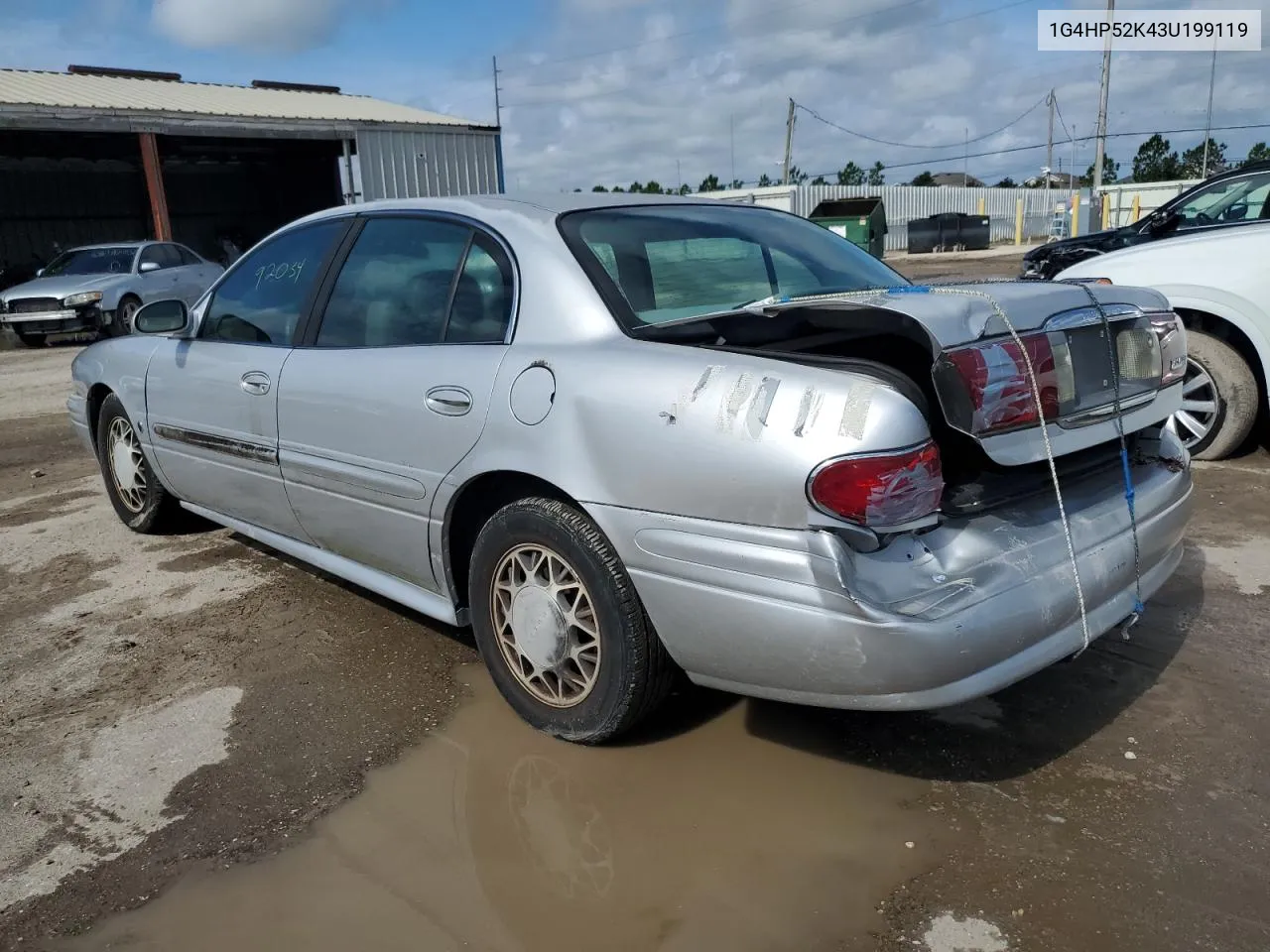 2003 Buick Lesabre Custom VIN: 1G4HP52K43U199119 Lot: 54633523