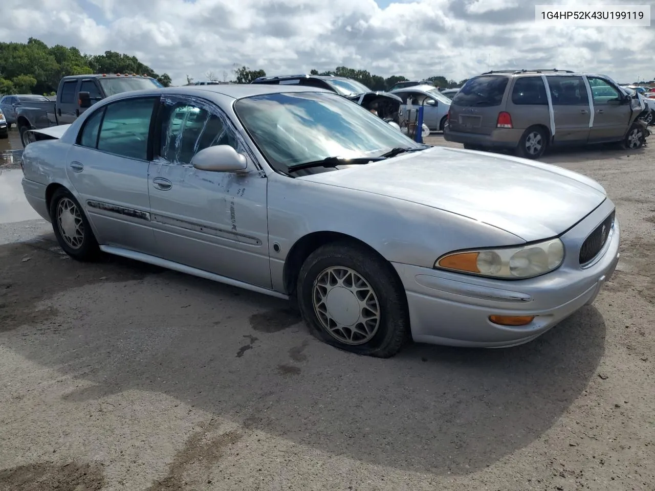 2003 Buick Lesabre Custom VIN: 1G4HP52K43U199119 Lot: 54633523