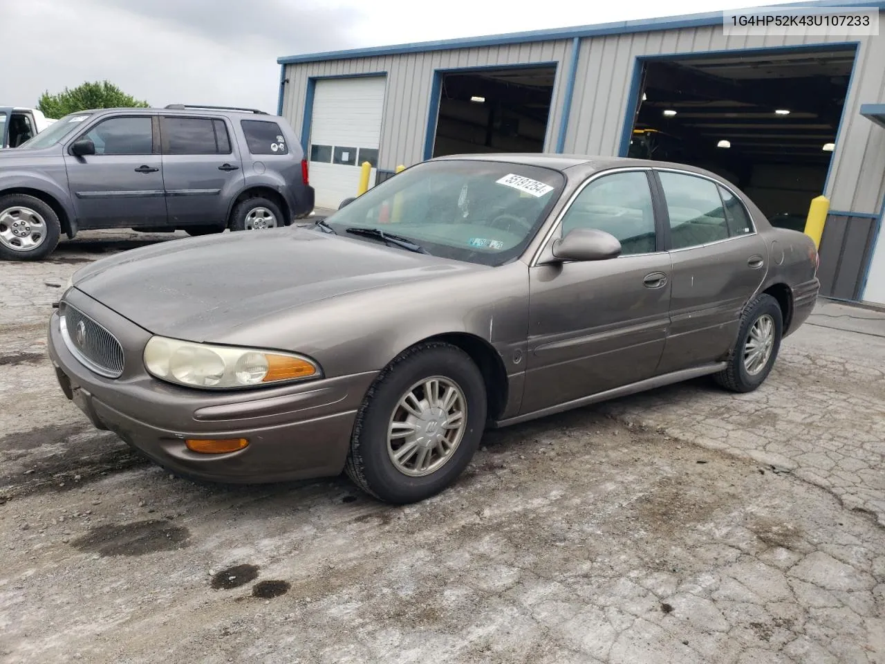 2003 Buick Lesabre Custom VIN: 1G4HP52K43U107233 Lot: 55191254