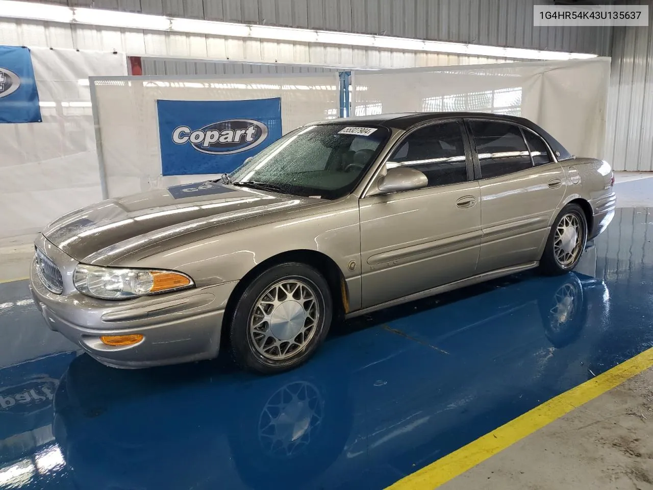 2003 Buick Lesabre Limited VIN: 1G4HR54K43U135637 Lot: 55327904