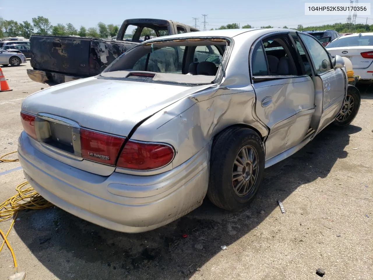 2003 Buick Lesabre Custom VIN: 1G4HP52K53U170356 Lot: 56029734