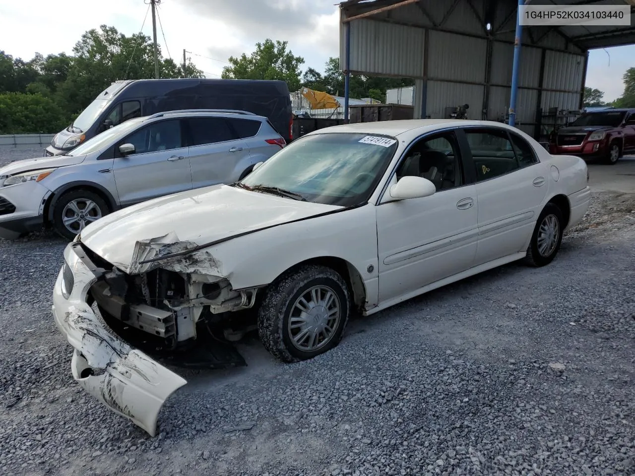 2003 Buick Lesabre Custom VIN: 1G4HP52K034103440 Lot: 57419114