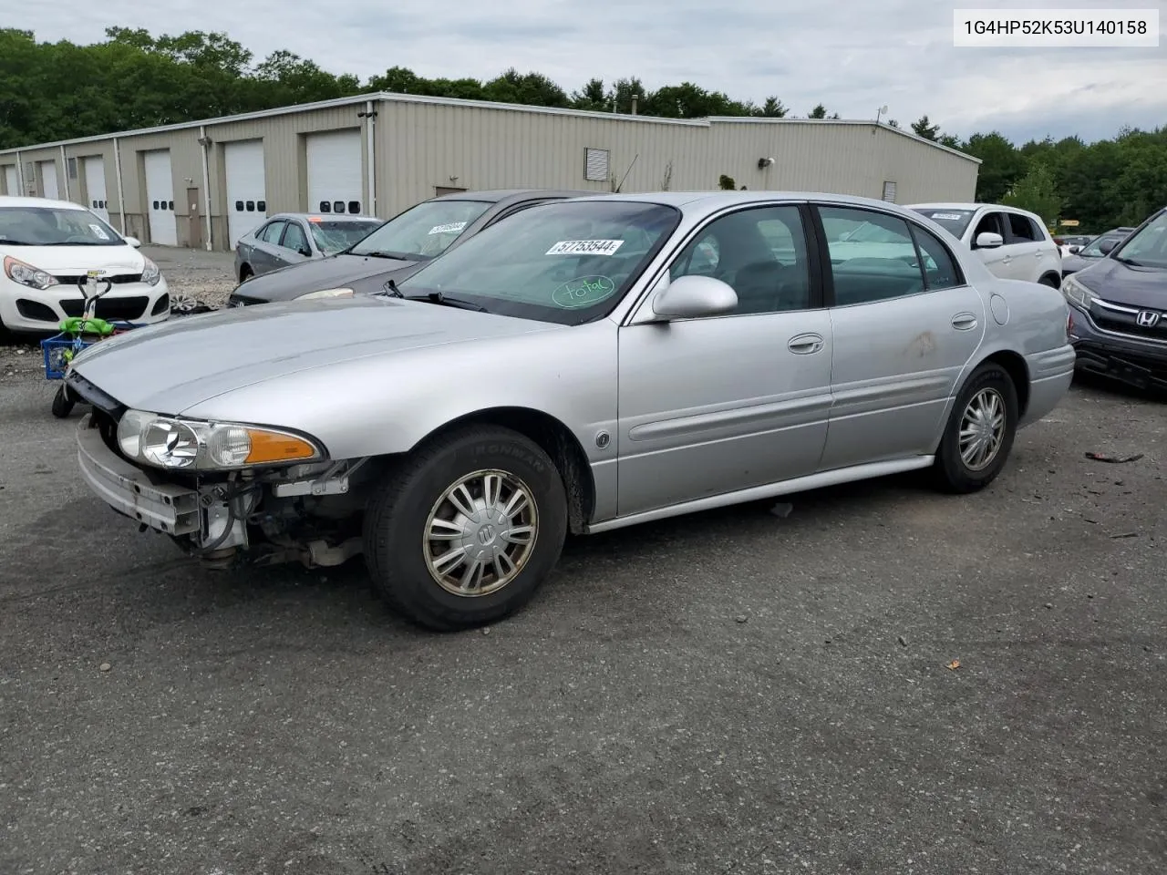 2003 Buick Lesabre Custom VIN: 1G4HP52K53U140158 Lot: 57753544