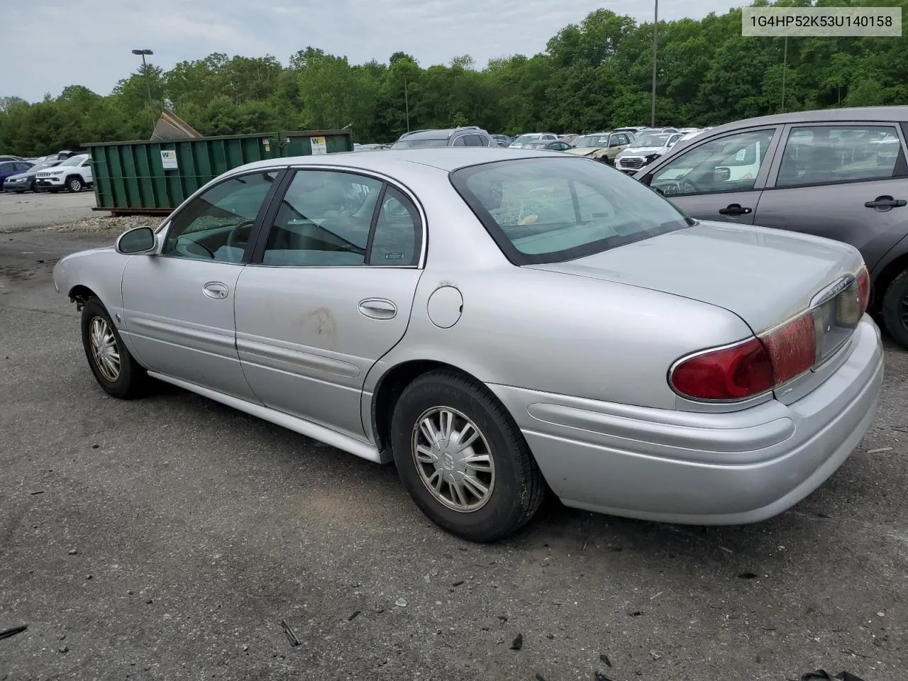 2003 Buick Lesabre Custom VIN: 1G4HP52K53U140158 Lot: 57753544