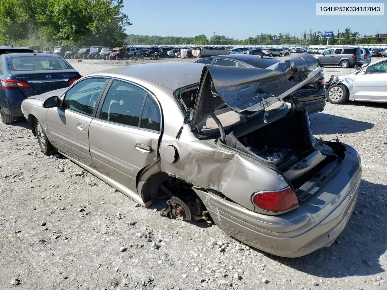 2003 Buick Lesabre Custom VIN: 1G4HP52K334187043 Lot: 58026204