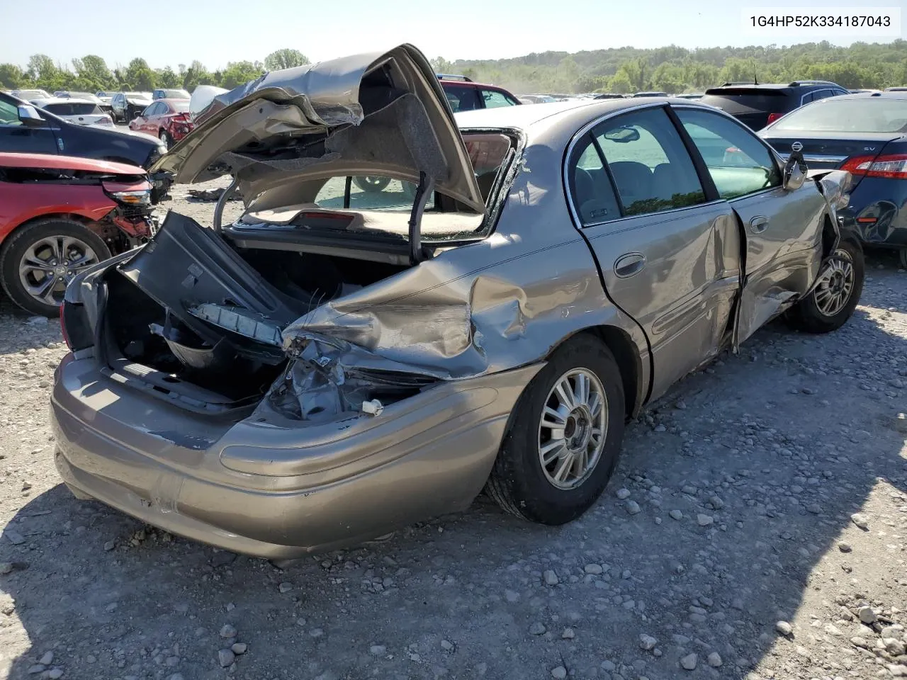 2003 Buick Lesabre Custom VIN: 1G4HP52K334187043 Lot: 58026204