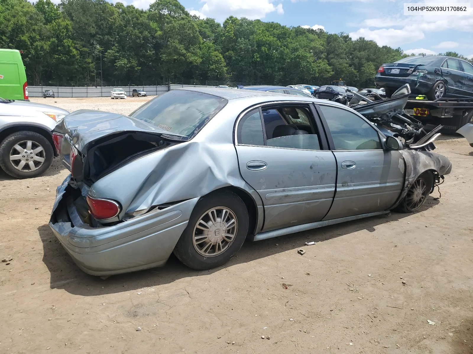 2003 Buick Lesabre Custom VIN: 1G4HP52K93U170862 Lot: 58655164