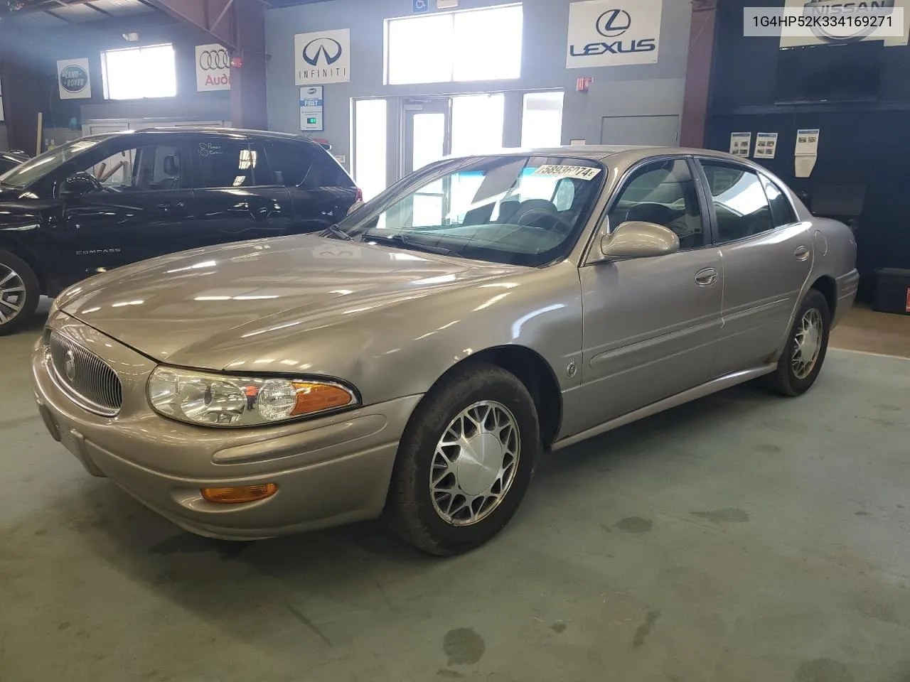 2003 Buick Lesabre Custom VIN: 1G4HP52K334169271 Lot: 58936074