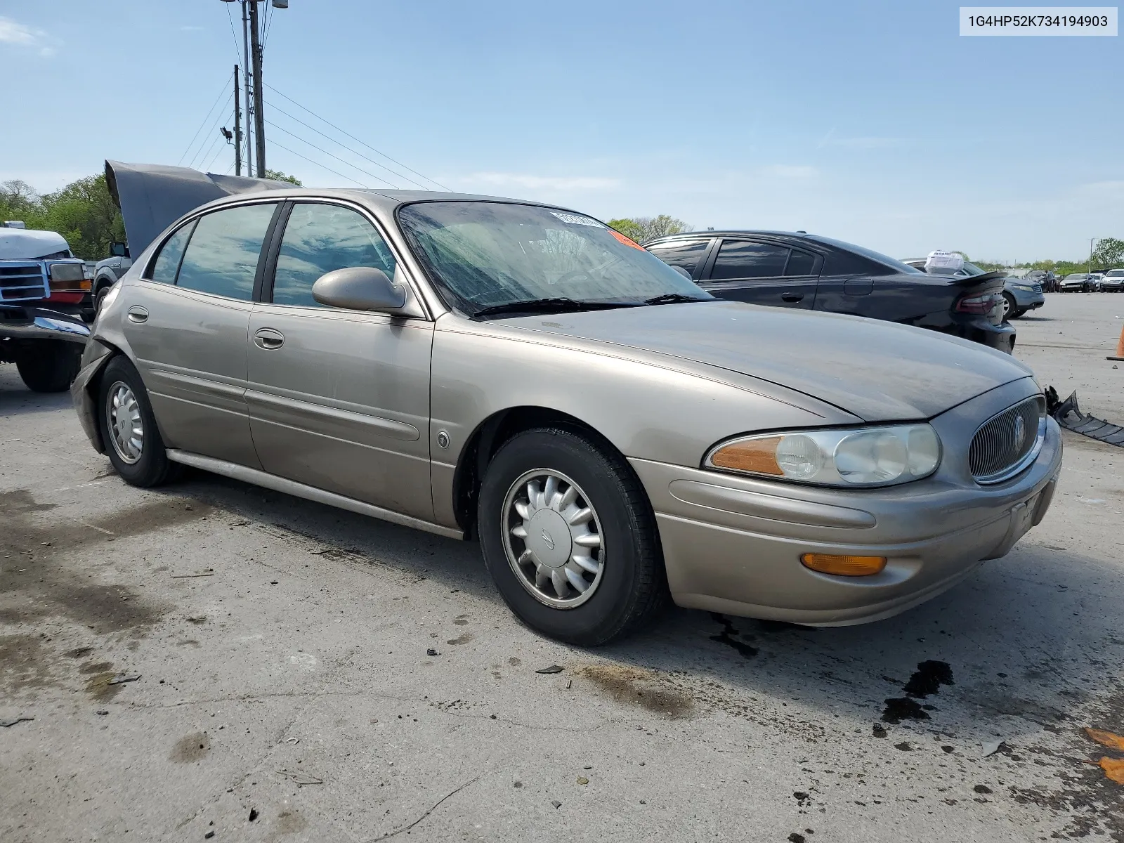 2003 Buick Lesabre Custom VIN: 1G4HP52K734194903 Lot: 59781144