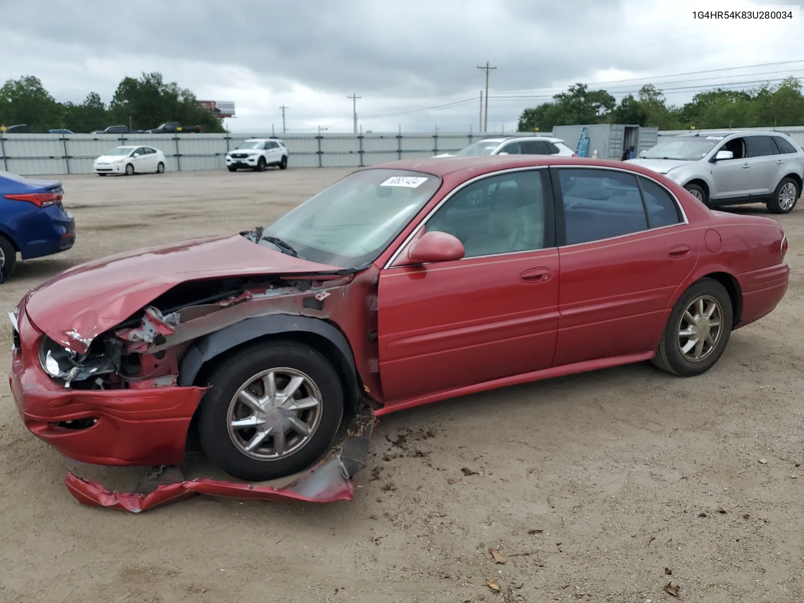 2003 Buick Lesabre Limited VIN: 1G4HR54K83U280034 Lot: 60651434