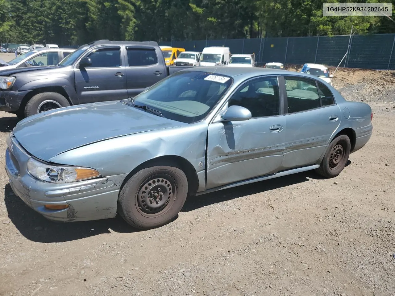 2003 Buick Lesabre Custom VIN: 1G4HP52K934202645 Lot: 61267164