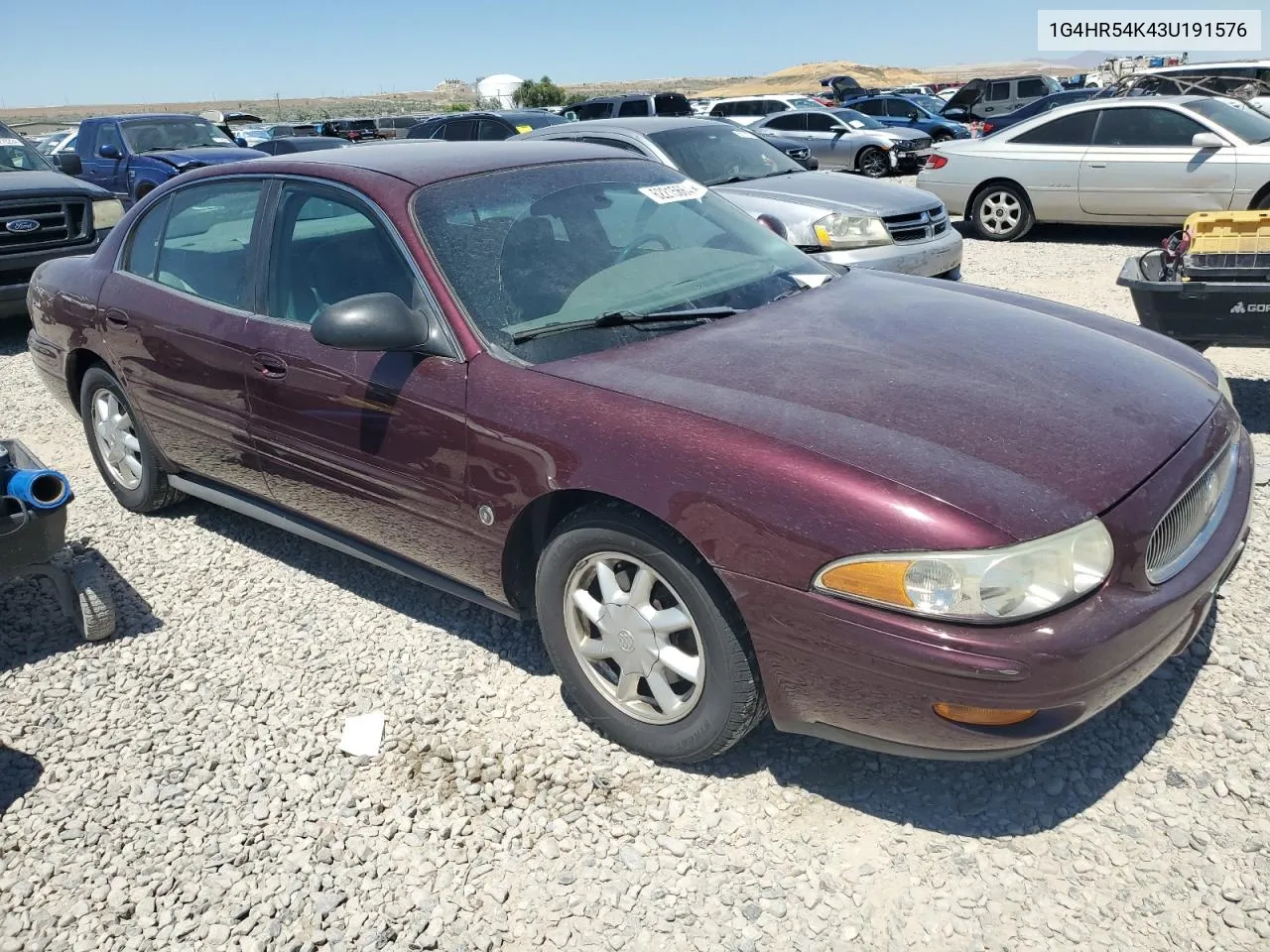 2003 Buick Lesabre Limited VIN: 1G4HR54K43U191576 Lot: 62215664