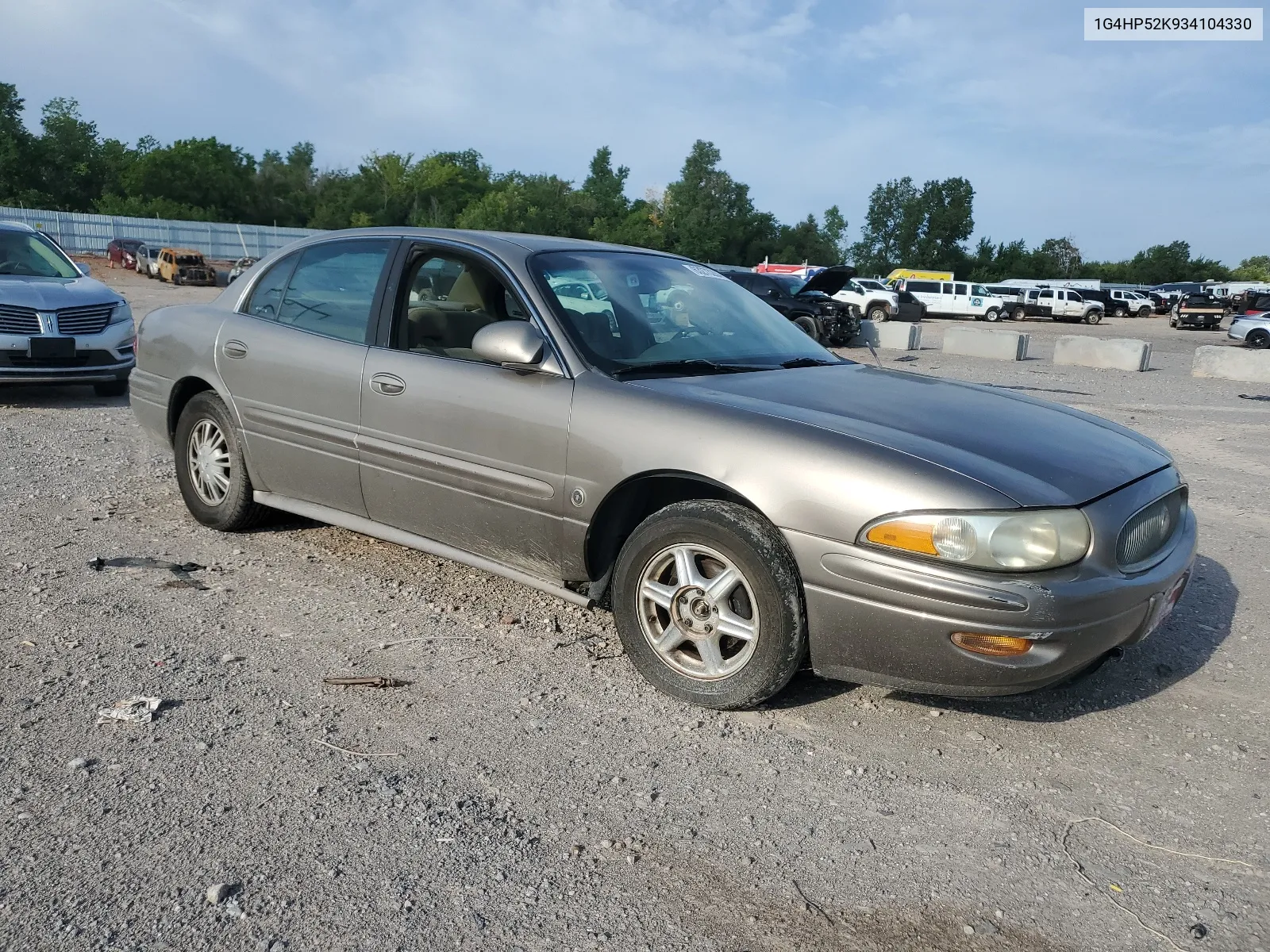 2003 Buick Lesabre Custom VIN: 1G4HP52K934104330 Lot: 63273284