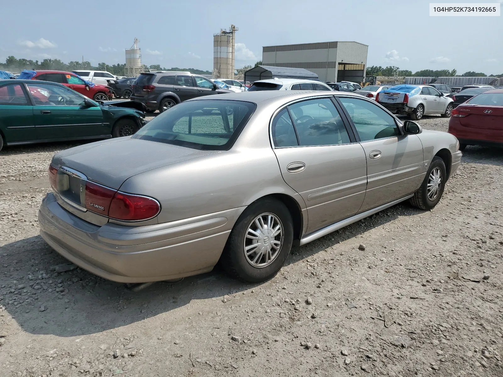 2003 Buick Lesabre Custom VIN: 1G4HP52K734192665 Lot: 63604724