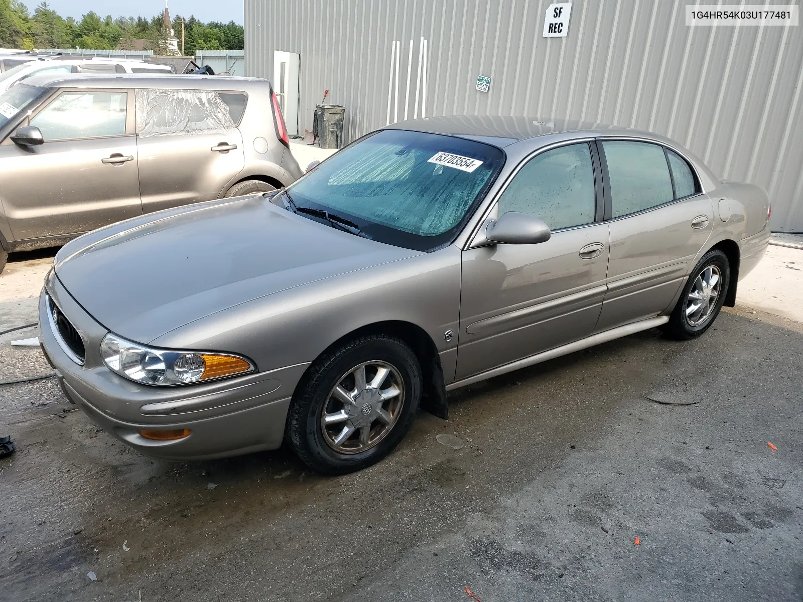 2003 Buick Lesabre Limited VIN: 1G4HR54K03U177481 Lot: 63703554