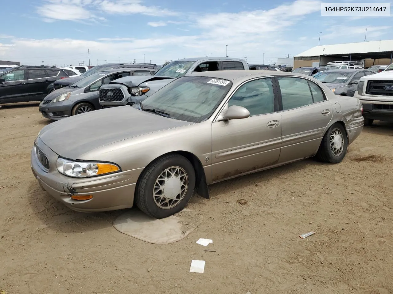 2003 Buick Lesabre Custom VIN: 1G4HP52K73U214647 Lot: 66381994