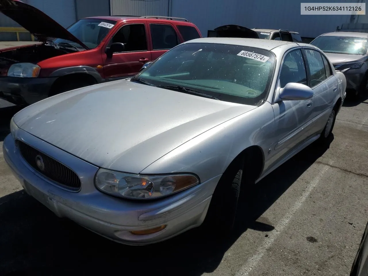 2003 Buick Lesabre Custom VIN: 1G4HP52K634112126 Lot: 68567574