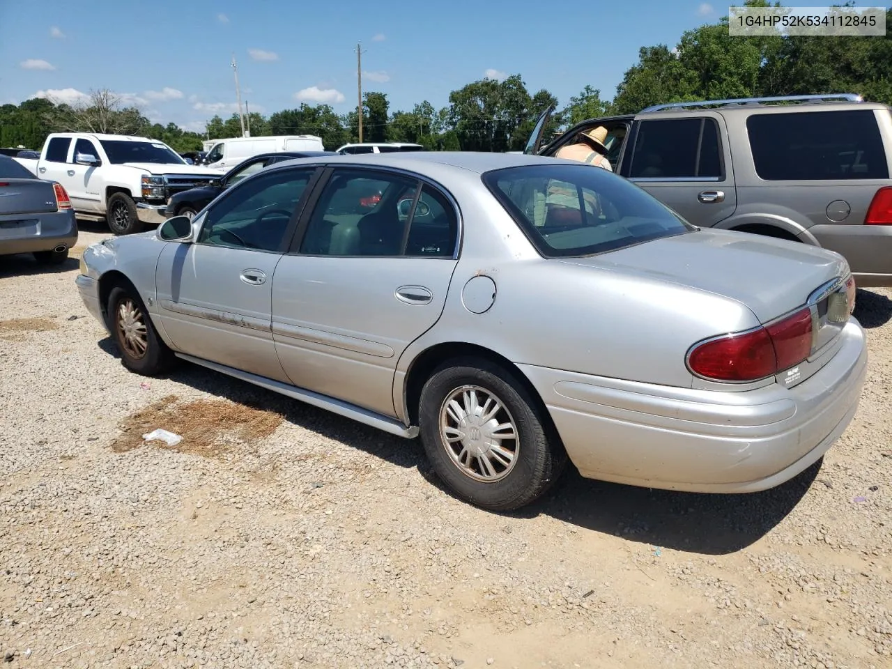 2003 Buick Lesabre Custom VIN: 1G4HP52K534112845 Lot: 68635954