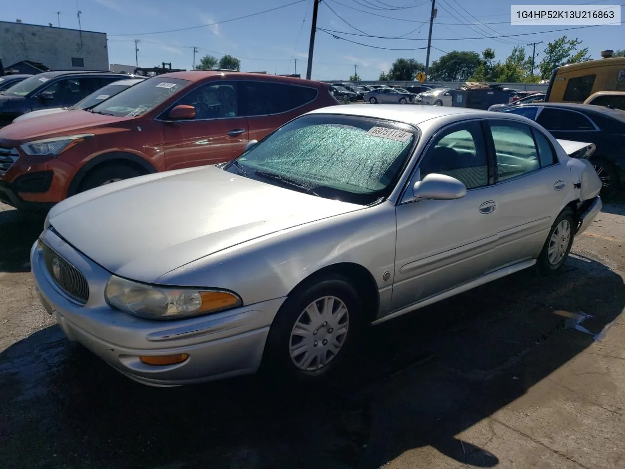 2003 Buick Lesabre Custom VIN: 1G4HP52K13U216863 Lot: 69751174