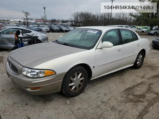 2004 Buick Lesabre Limited VIN: 1G4HR54K84U194983 Lot: 50100614