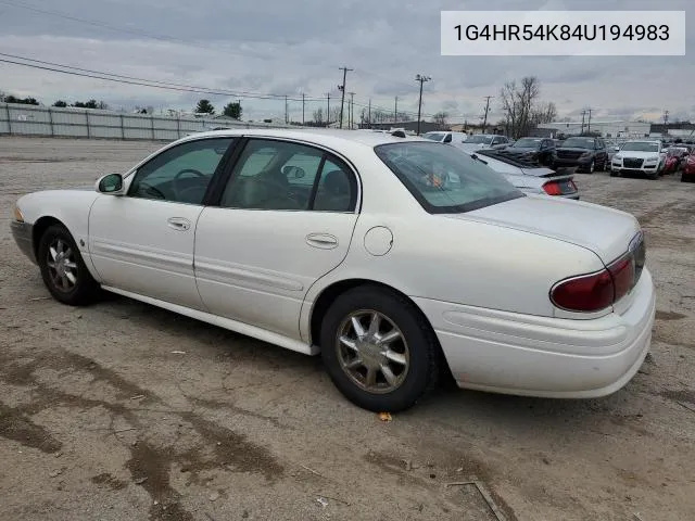 2004 Buick Lesabre Limited VIN: 1G4HR54K84U194983 Lot: 50100614