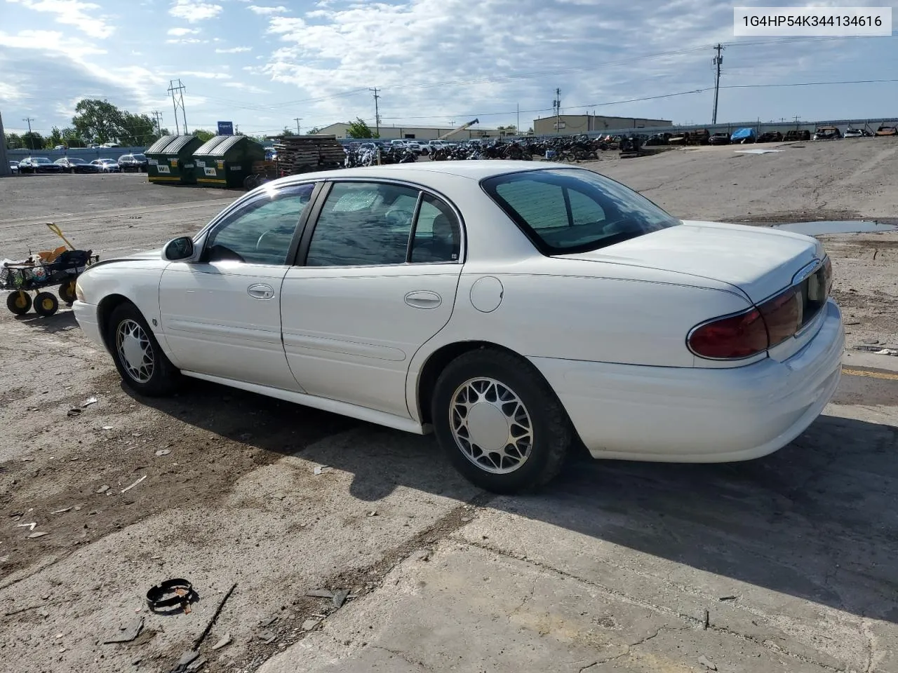 2004 Buick Lesabre Custom VIN: 1G4HP54K344134616 Lot: 53276764