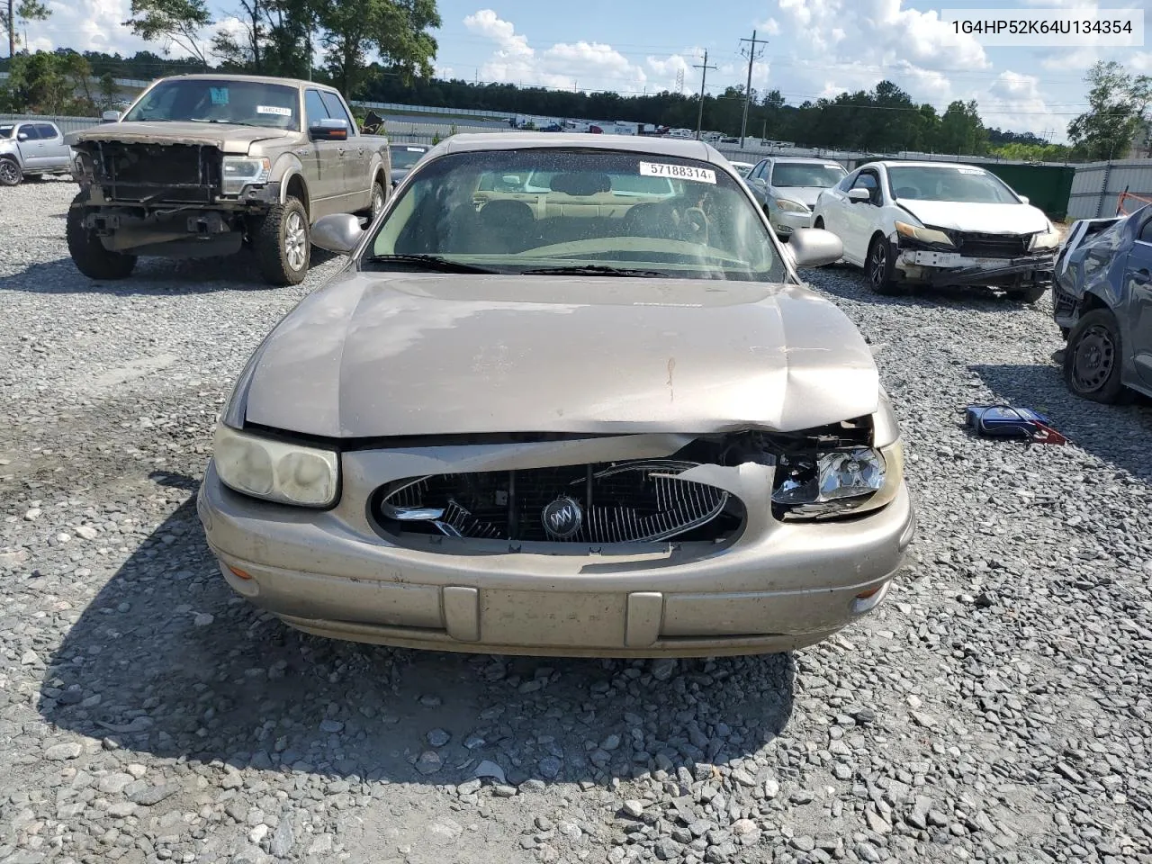 2004 Buick Lesabre Custom VIN: 1G4HP52K64U134354 Lot: 57188314