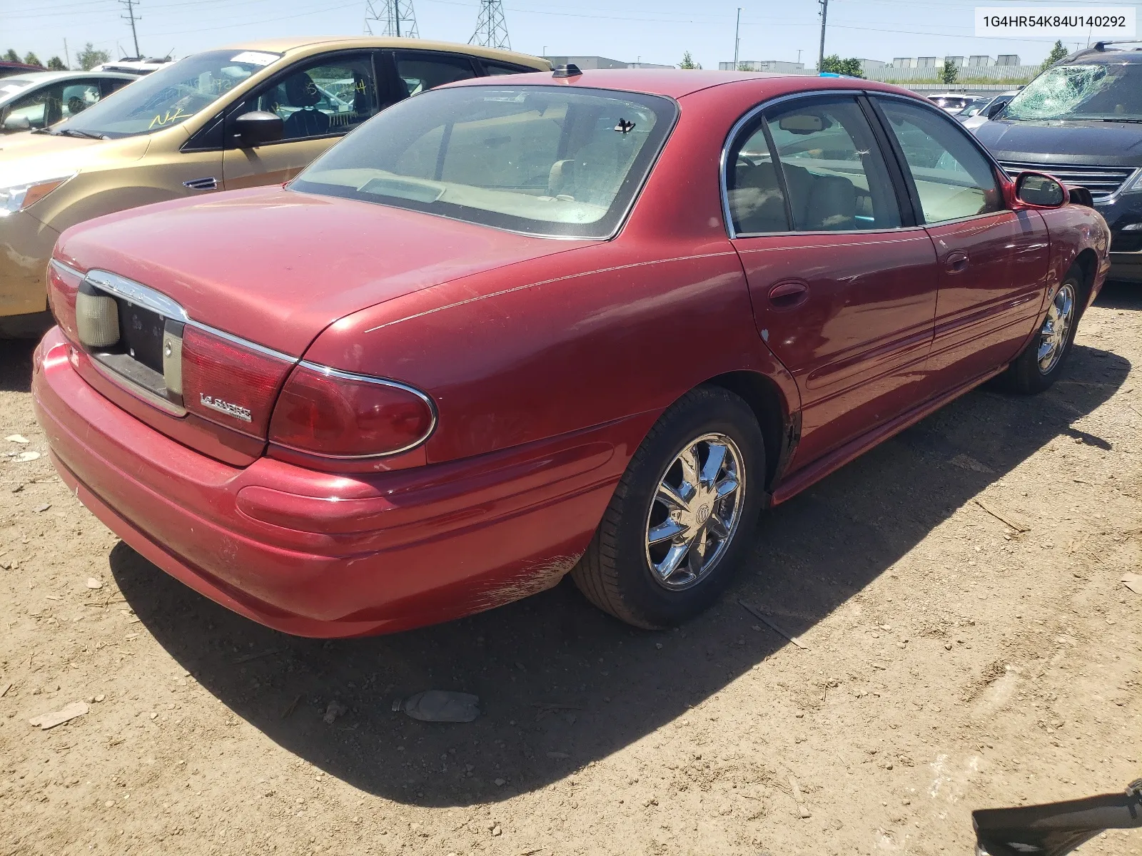 2004 Buick Lesabre Limited VIN: 1G4HR54K84U140292 Lot: 58036104