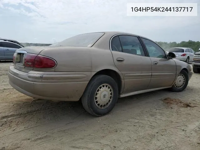 2004 Buick Lesabre Custom VIN: 1G4HP54K244137717 Lot: 58220914