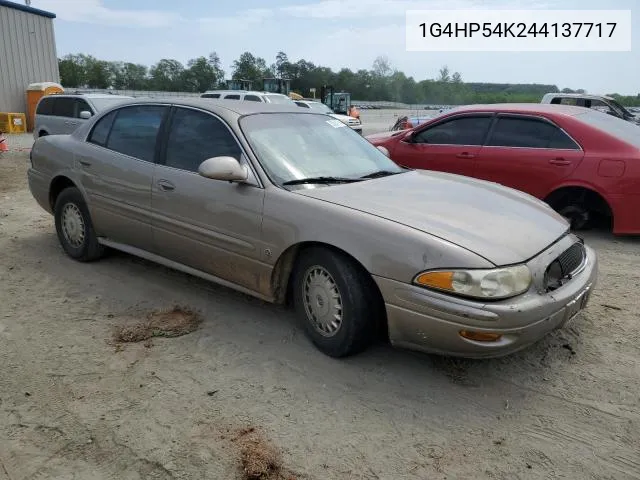 2004 Buick Lesabre Custom VIN: 1G4HP54K244137717 Lot: 58220914