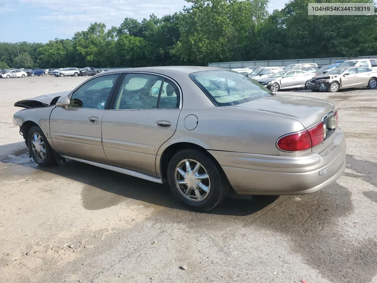 1G4HR54K344138319 2004 Buick Lesabre Limited