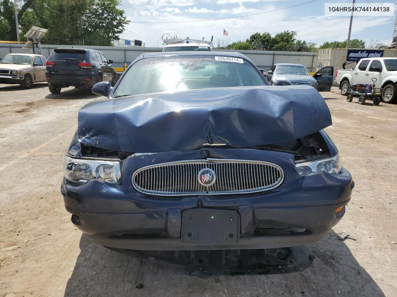 2004 Buick Lesabre Limited VIN: 1G4HR54K744144138 Lot: 60646414