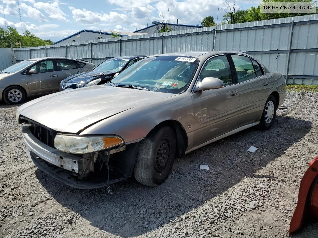 2004 Buick Lesabre Custom VIN: 1G4HP52K744137540 Lot: 61917713