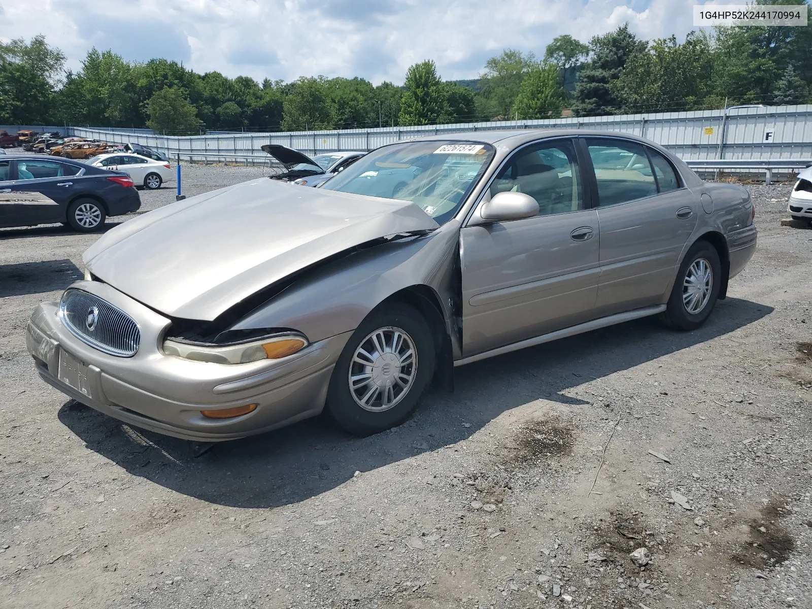 2004 Buick Lesabre Custom VIN: 1G4HP52K244170994 Lot: 62261574