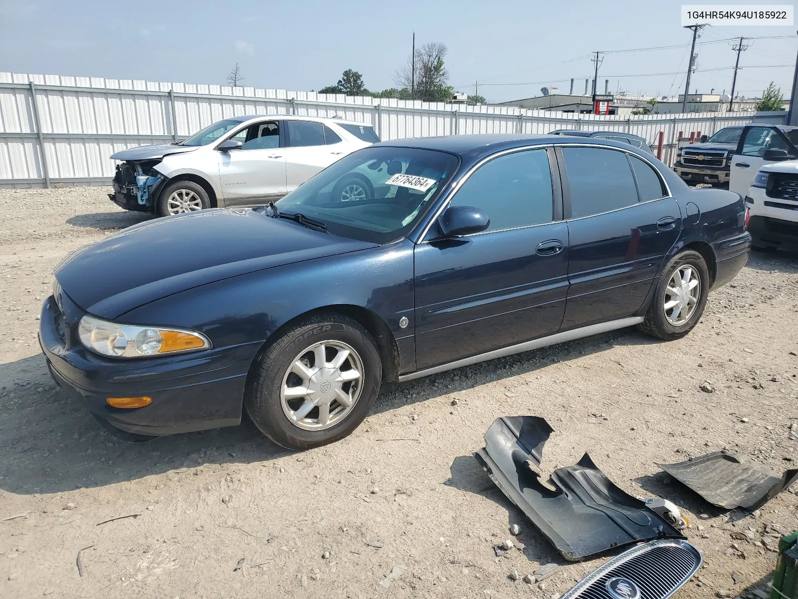 2004 Buick Lesabre Limited VIN: 1G4HR54K94U185922 Lot: 67764364