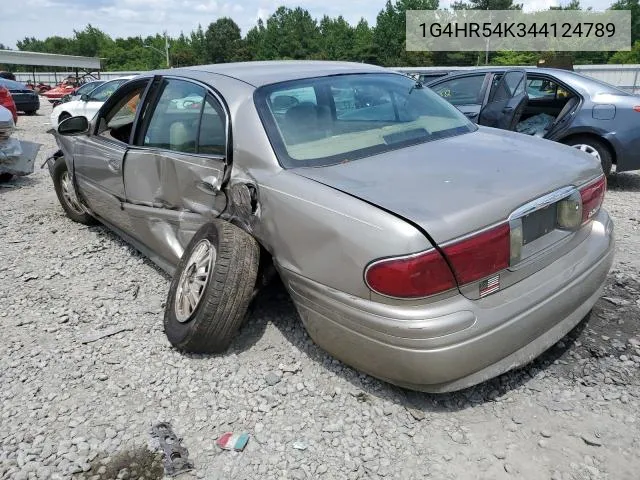 2004 Buick Lesabre Limited VIN: 1G4HR54K344124789 Lot: 82832133