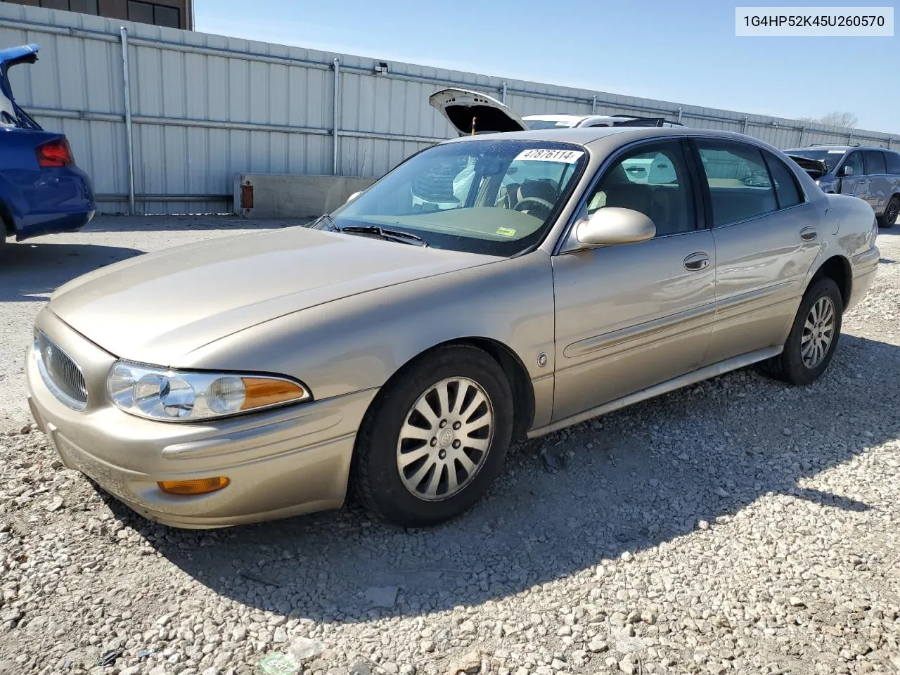 2005 Buick Lesabre Custom VIN: 1G4HP52K45U260570 Lot: 47876114