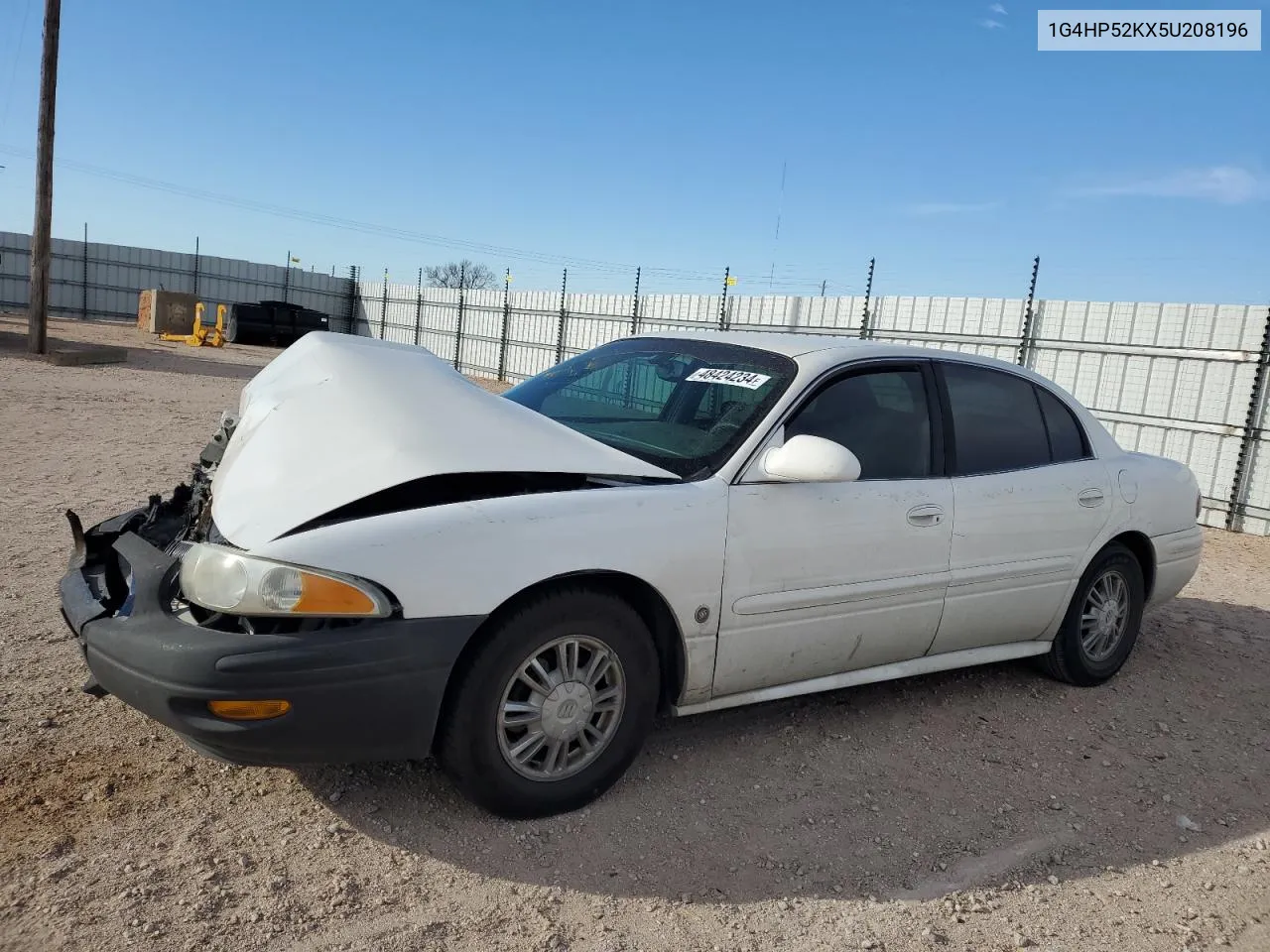 2005 Buick Lesabre Custom VIN: 1G4HP52KX5U208196 Lot: 48424234