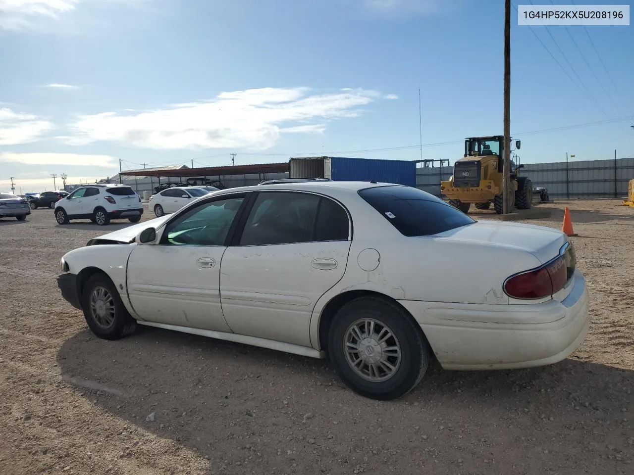 1G4HP52KX5U208196 2005 Buick Lesabre Custom