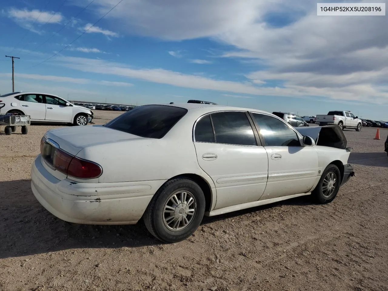 1G4HP52KX5U208196 2005 Buick Lesabre Custom