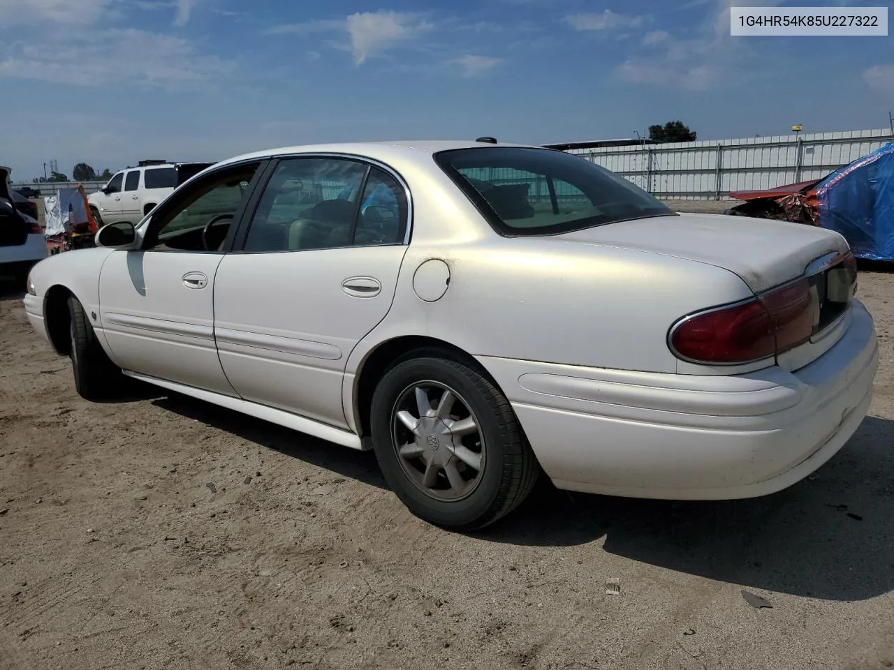 2005 Buick Lesabre Limited VIN: 1G4HR54K85U227322 Lot: 51307204