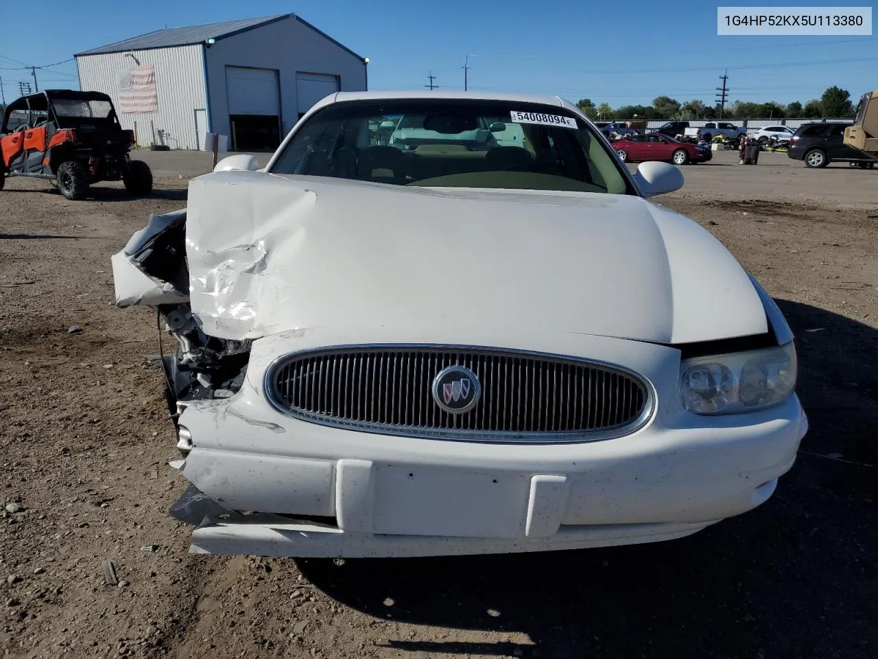 2005 Buick Lesabre Custom VIN: 1G4HP52KX5U113380 Lot: 54008094