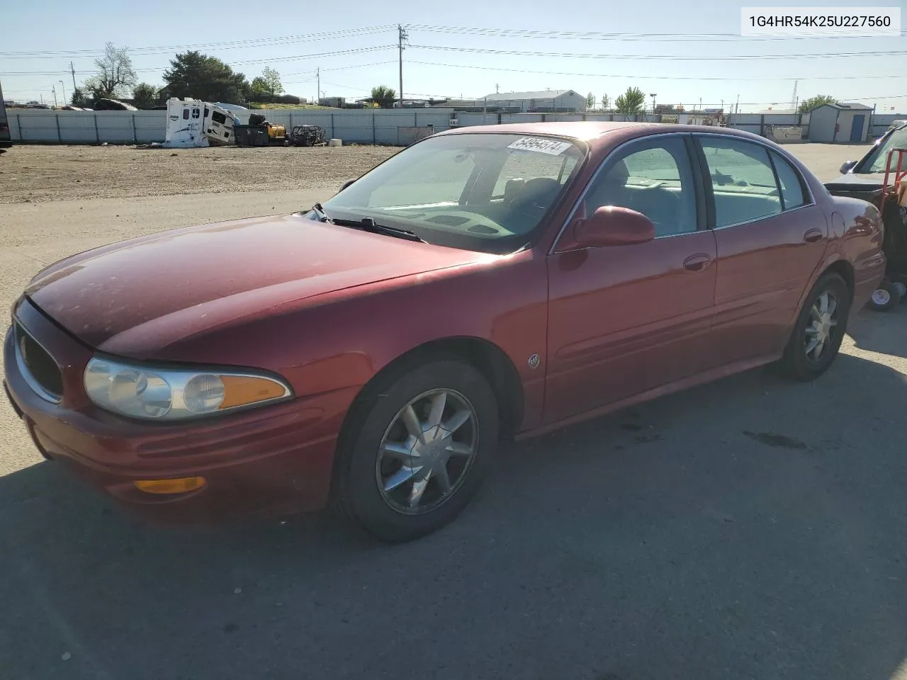 2005 Buick Lesabre Limited VIN: 1G4HR54K25U227560 Lot: 54954574