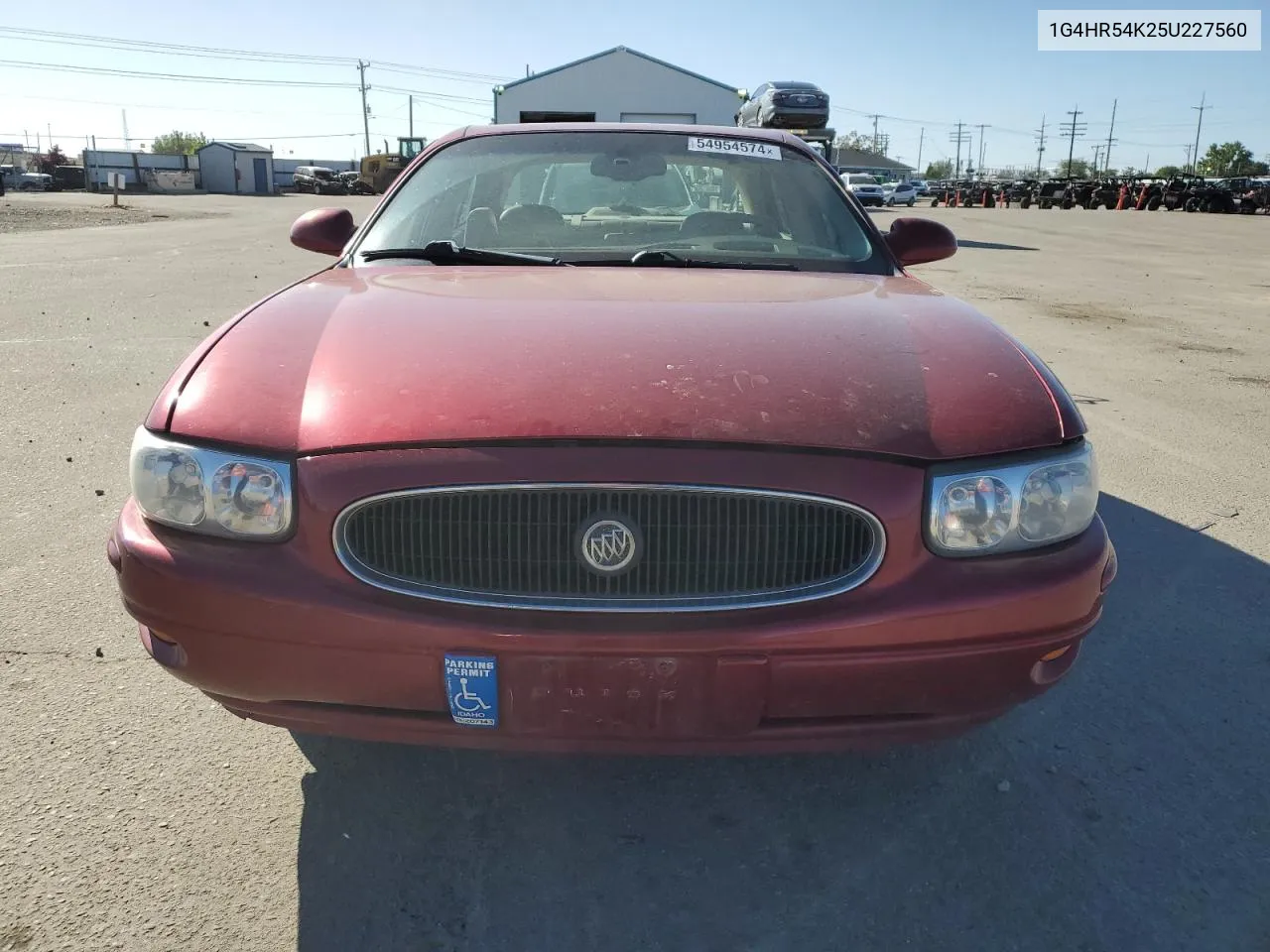 2005 Buick Lesabre Limited VIN: 1G4HR54K25U227560 Lot: 54954574