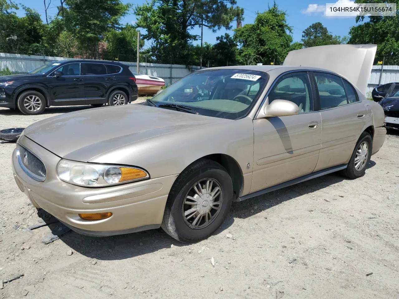 2005 Buick Lesabre Limited VIN: 1G4HR54K15U156674 Lot: 57025924