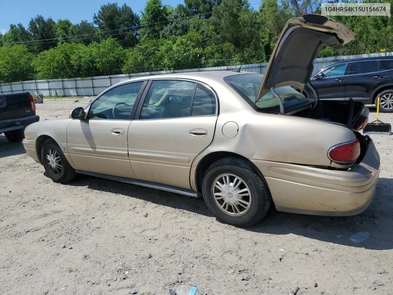 2005 Buick Lesabre Limited VIN: 1G4HR54K15U156674 Lot: 57025924