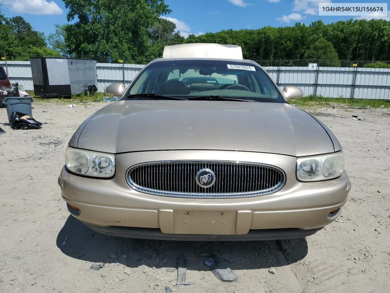 2005 Buick Lesabre Limited VIN: 1G4HR54K15U156674 Lot: 57025924