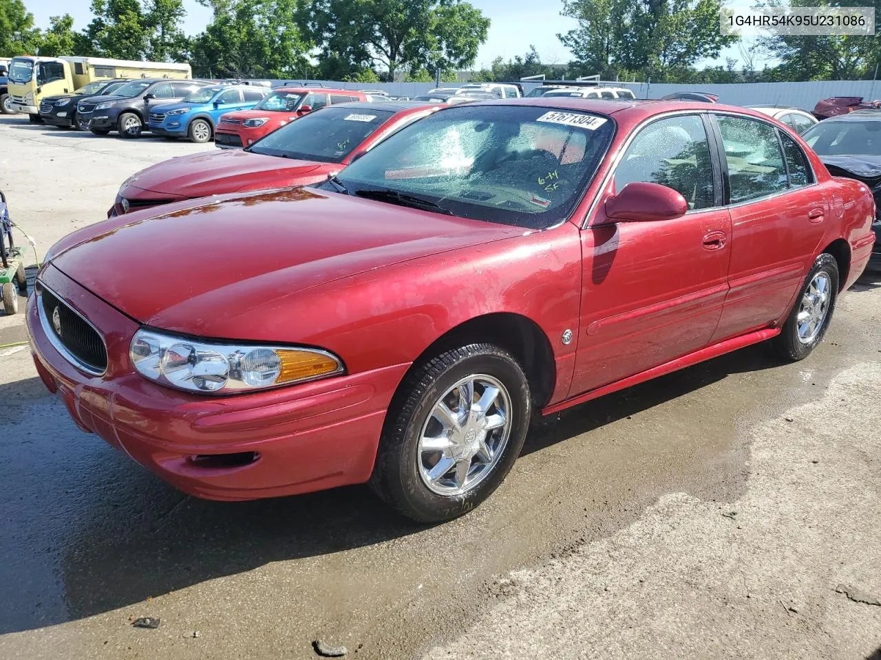 2005 Buick Lesabre Limited VIN: 1G4HR54K95U231086 Lot: 57671304